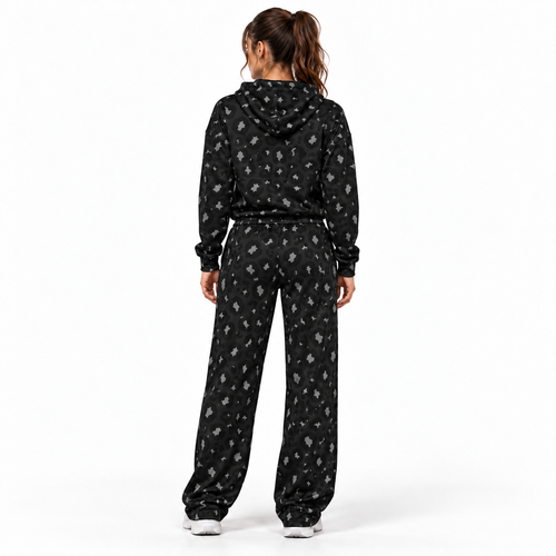 Conjunto Deportivo Street Negro — Campera + Pantalón