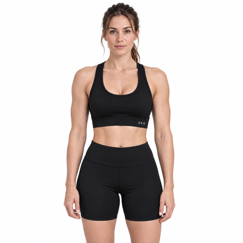 Conjunto deportivo biker shorts + top