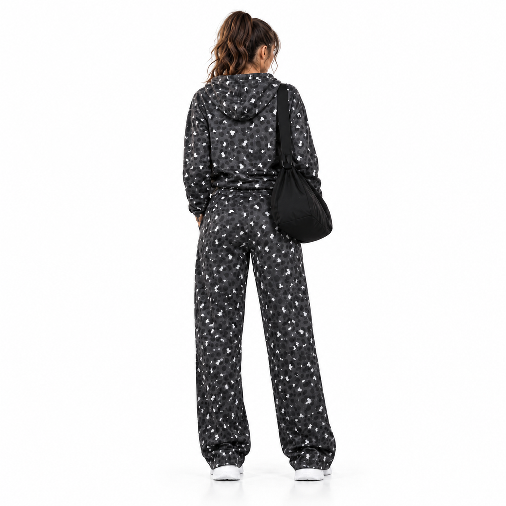 Conjunto Deportivo Street Negro — Campera + Pantalón