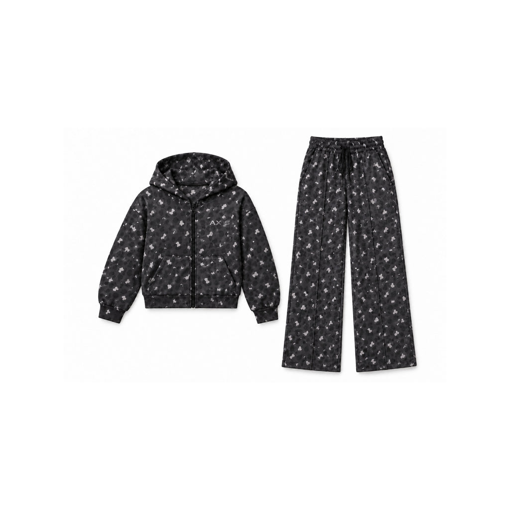 Conjunto Deportivo Street Negro — Campera + Pantalón