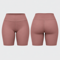 Biker shorts rosa viejo