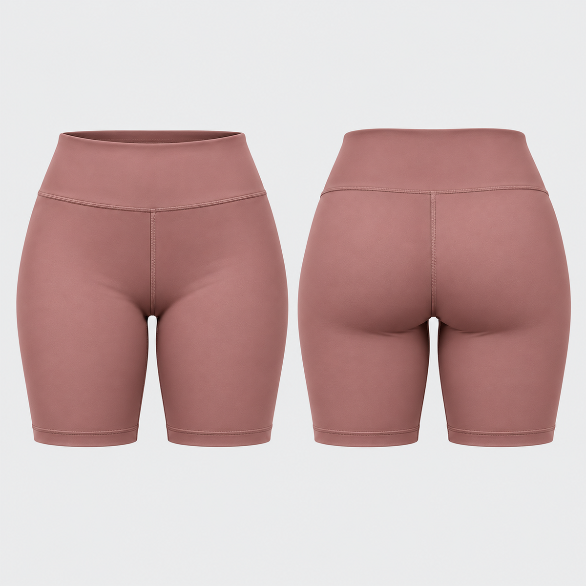 Biker shorts rosa viejo