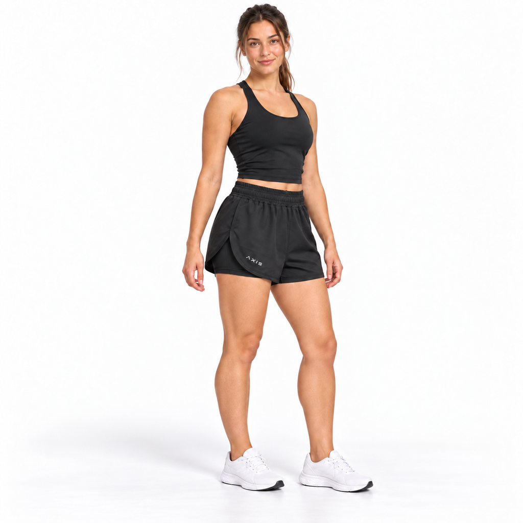Short con calza deportivo